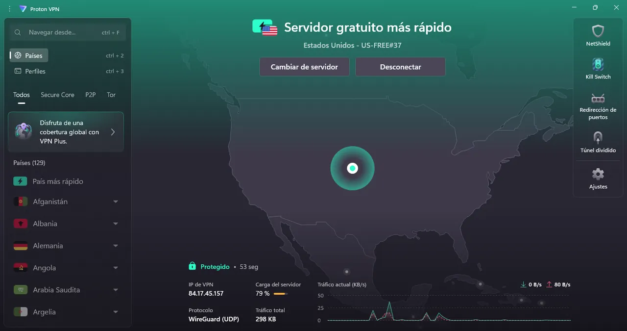 OpSec — infraestructura VPN WireGuard